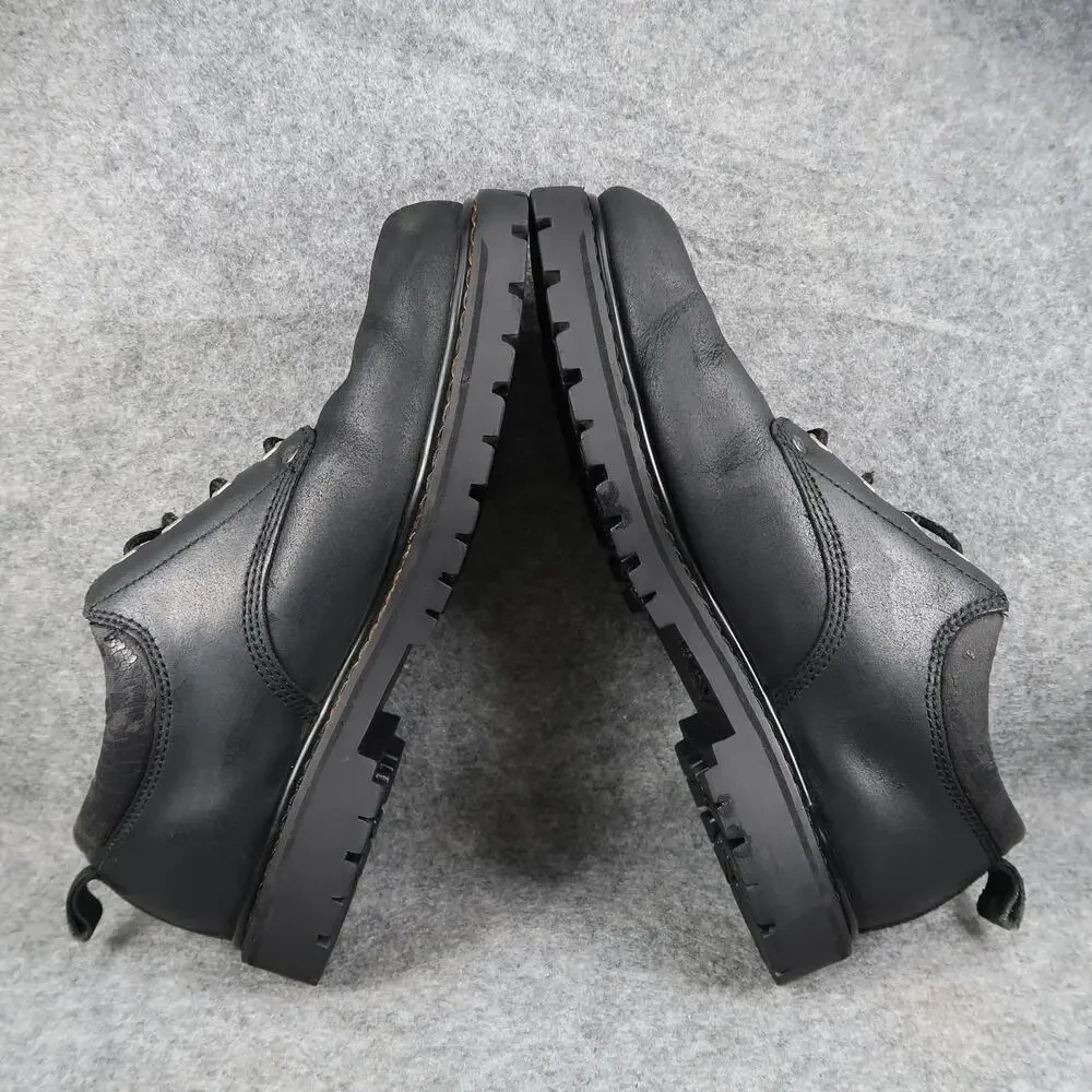 Skechers Shoes Mens 10 Tom Cat Derby Oxfords Chunky Lug Sole Work Leather Black